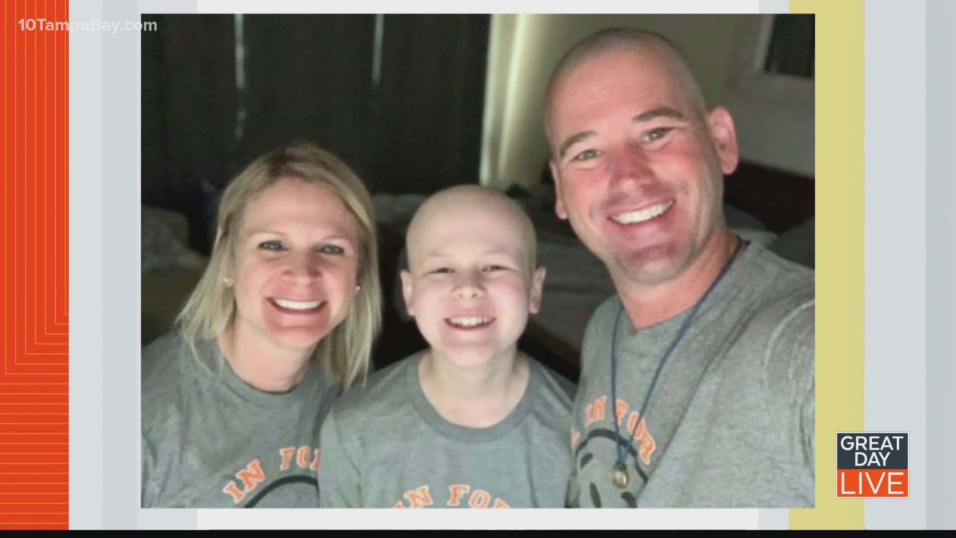 Dancing dad who went viral talks importance of "just being there" during son's cancer diagnosis.