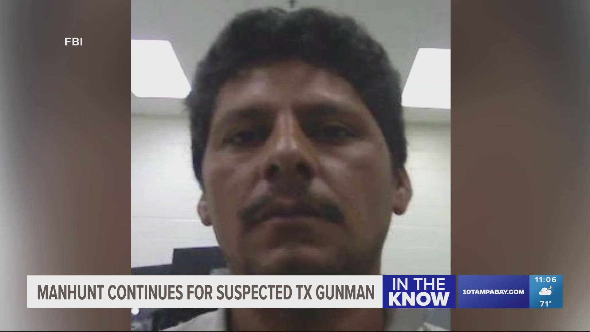 Investigators found clothes and a phone while combing a rural area that includes dense layers of forest, but tracking dogs lost the man's scent.