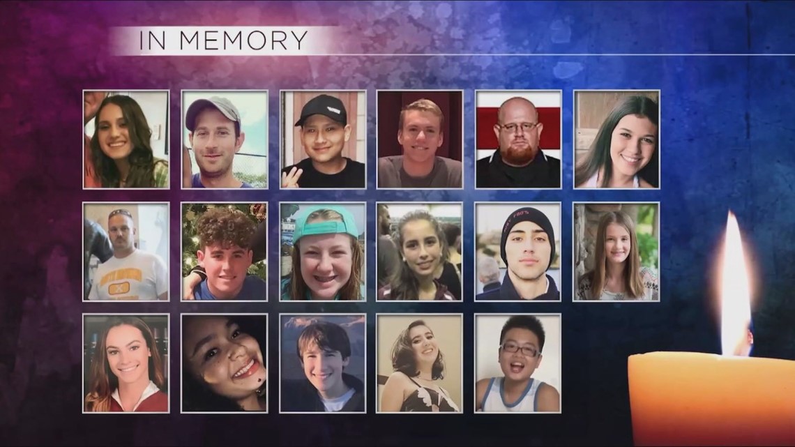 Parkland school shooting victims remembered: 1 year later