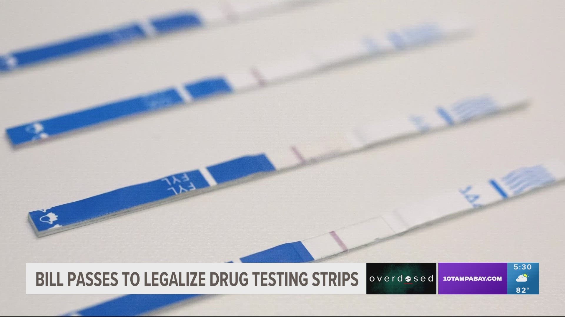 With fentanyl being laced into so many drugs, test strip kits could warn a user within minutes that the drug has fentanyl in it.