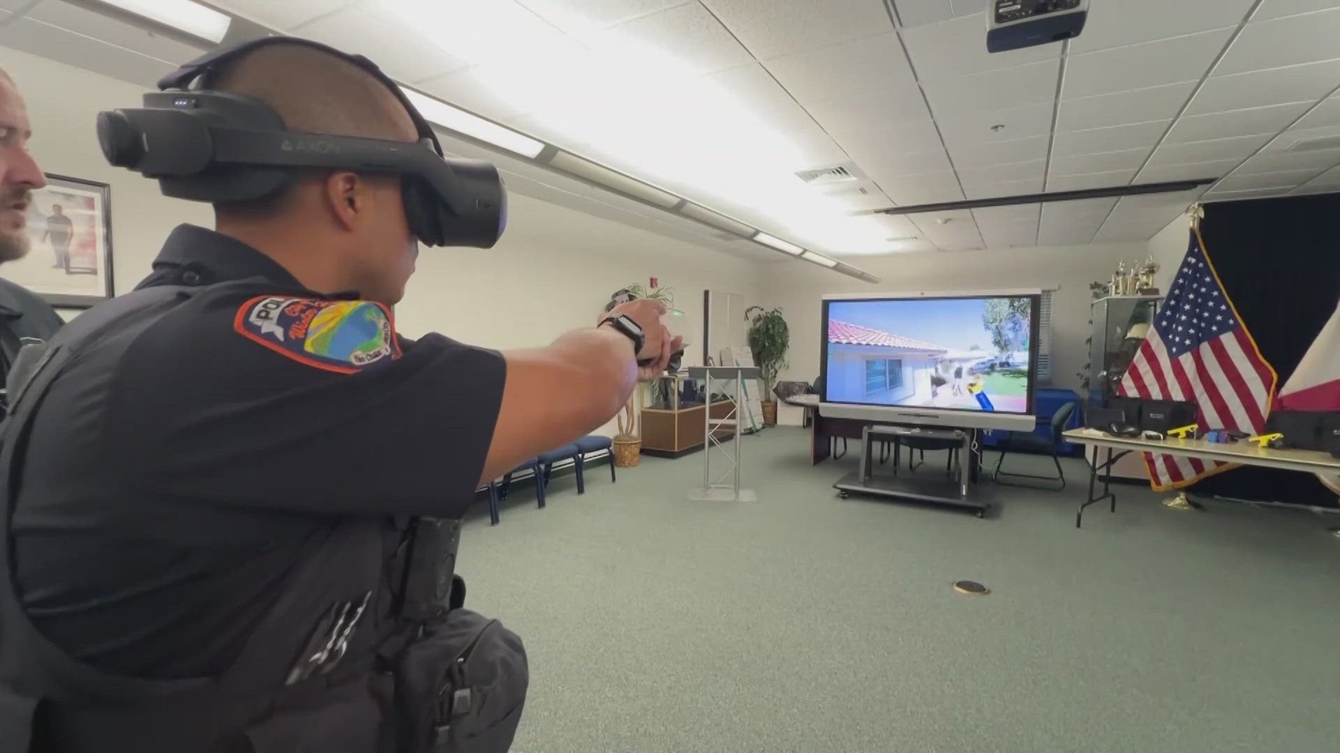 Winter Haven police are also using virtual reality to practice Taser use.