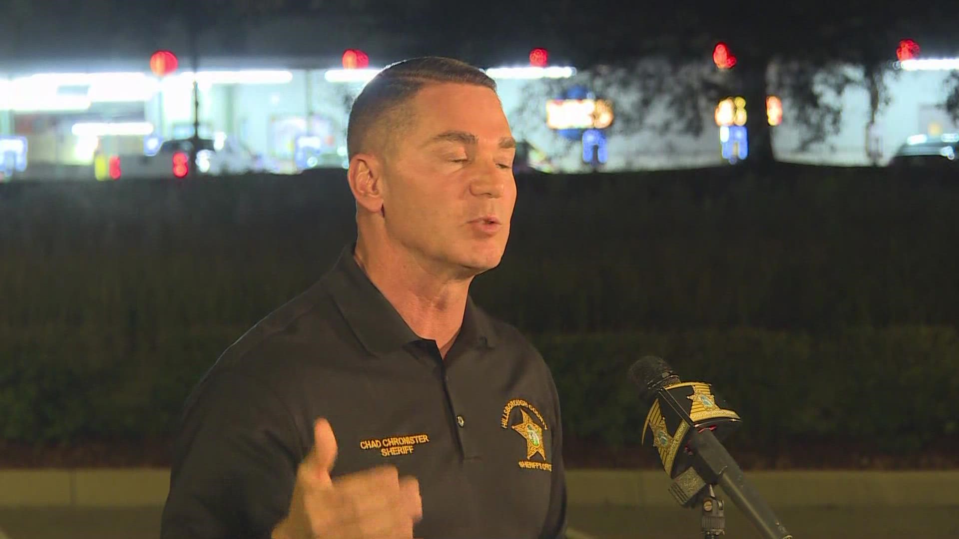 RAW VIDEO Hillsborough Sheriff Chronister provides update on road rage
