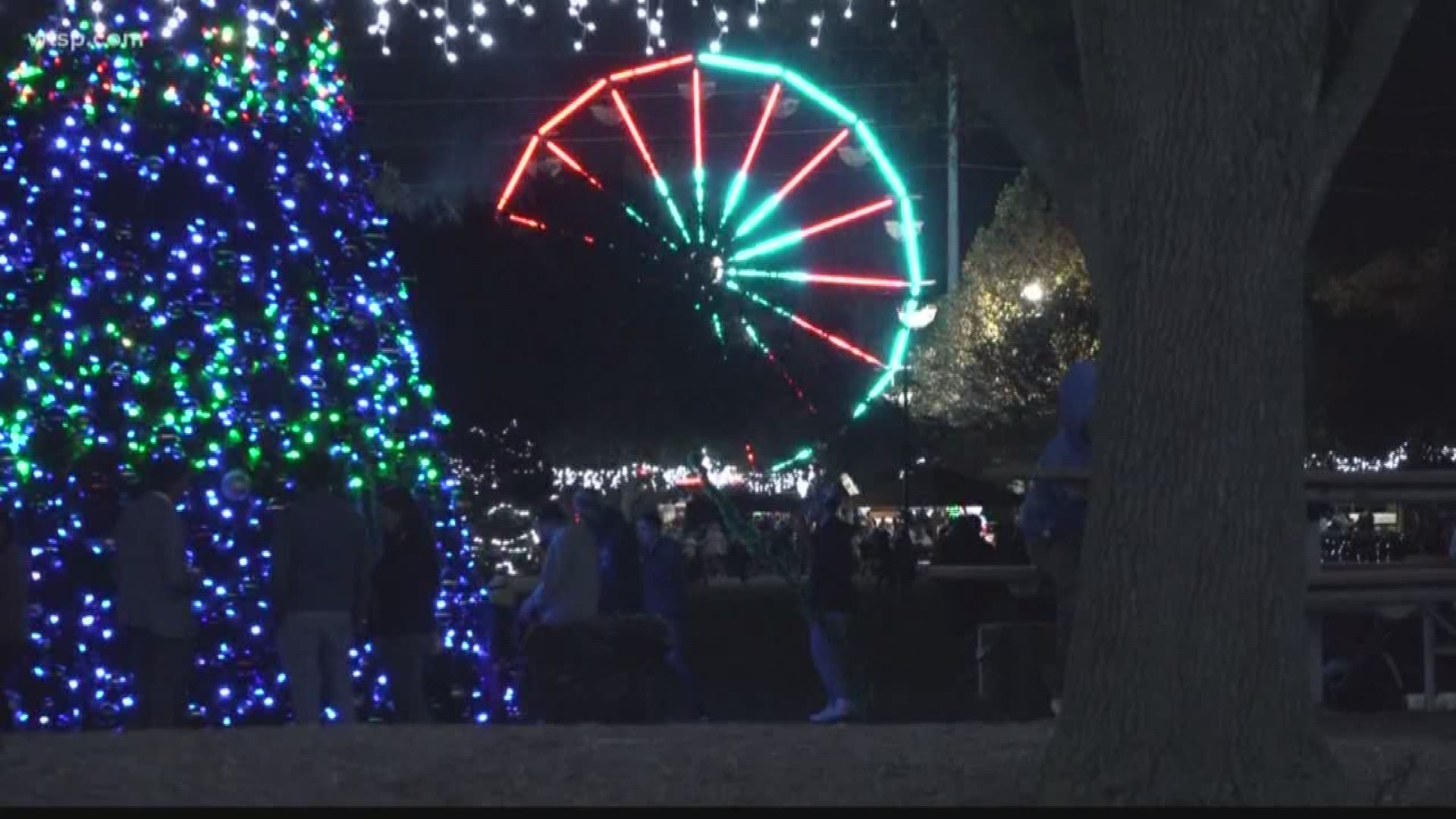 central park largo florida christmas lights