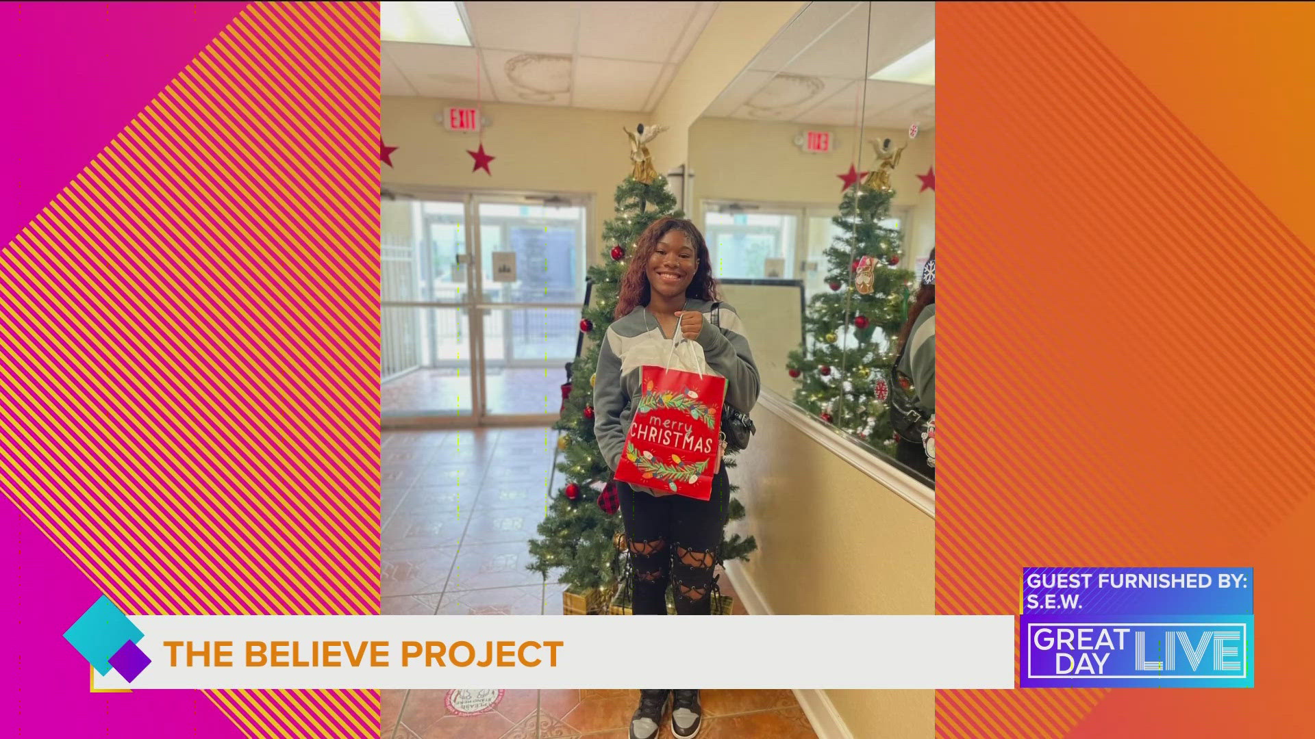 Local non-profit, Sisters Empowering Women work to share holiday cheer through "The Believe Project." For more information visit sistersempoweringwomen.org