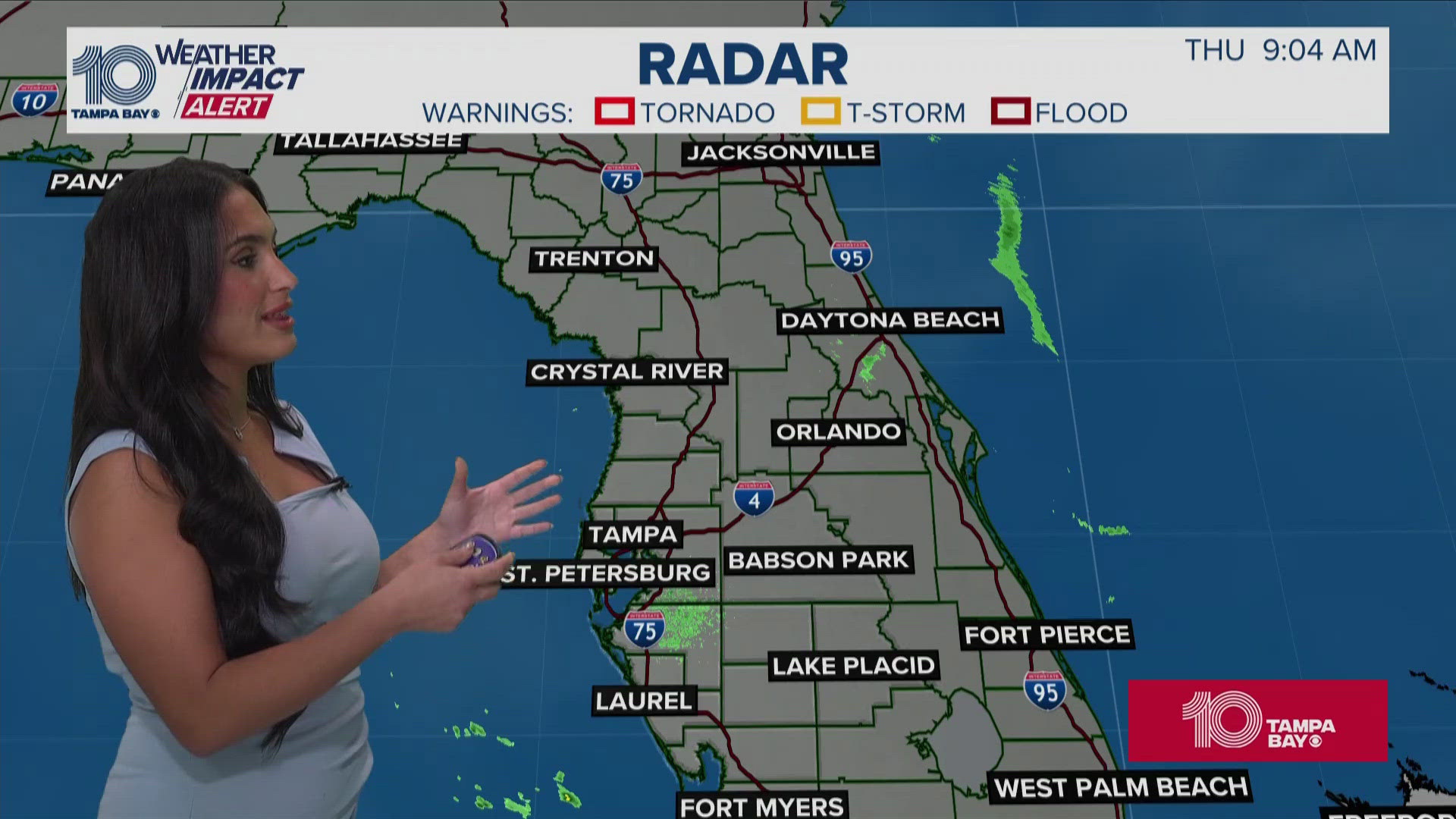 10 Tampa Bay's Amanda Pappas has the latest on Hurricane Milton.