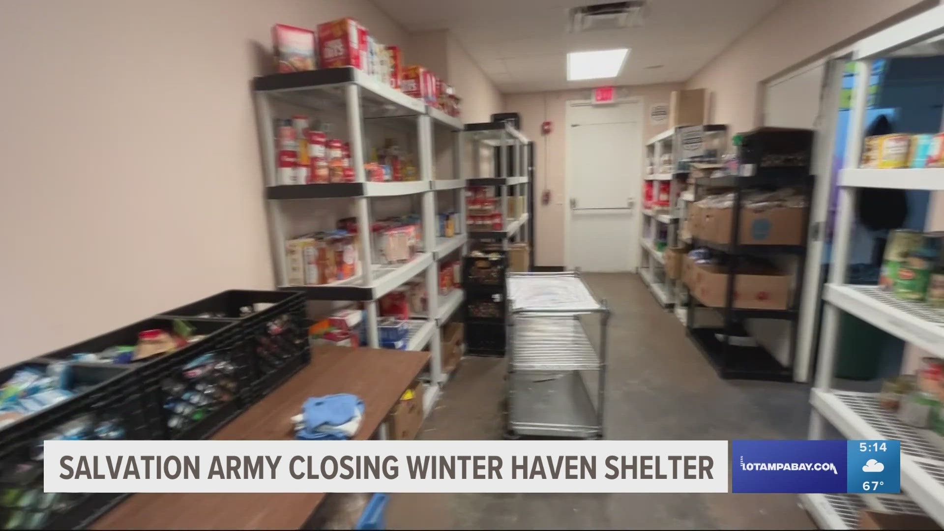 The organization says 11 women currently seeking shelter at the facility and will now have to leave by Feb. 12.