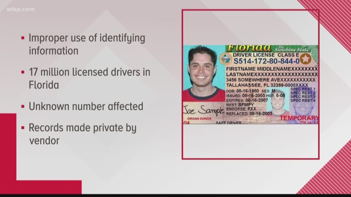 Florida Temporary Drivers License