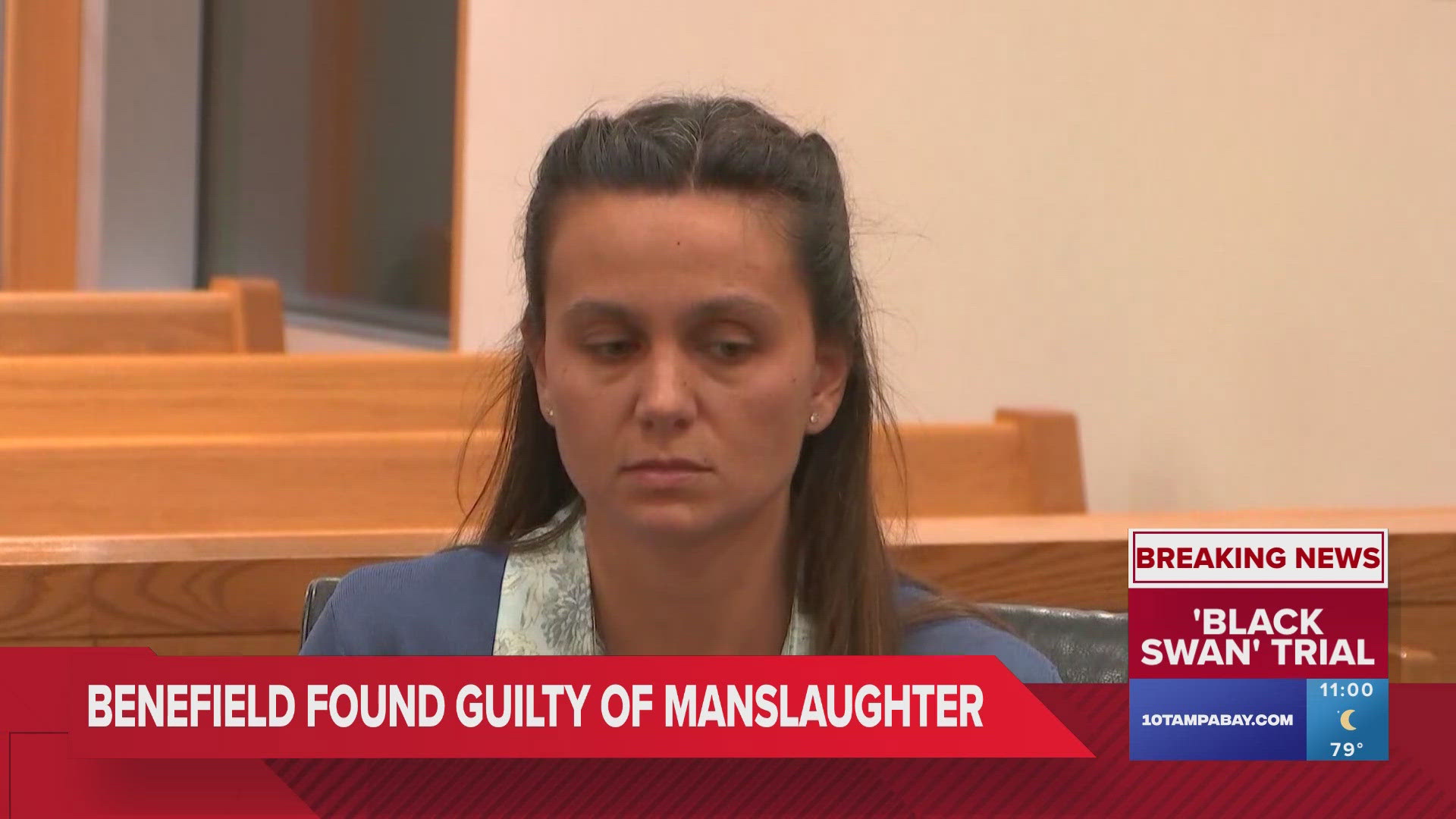 Ashley Benefield found guilty of manslaughter in 'Black Swan' murder ...