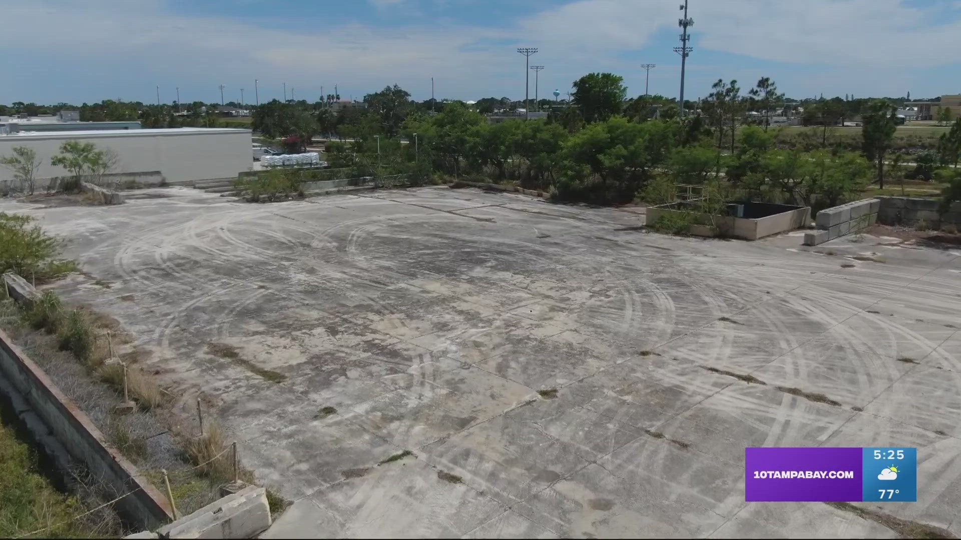 The city is planning to turn a former cement plant into a city park.