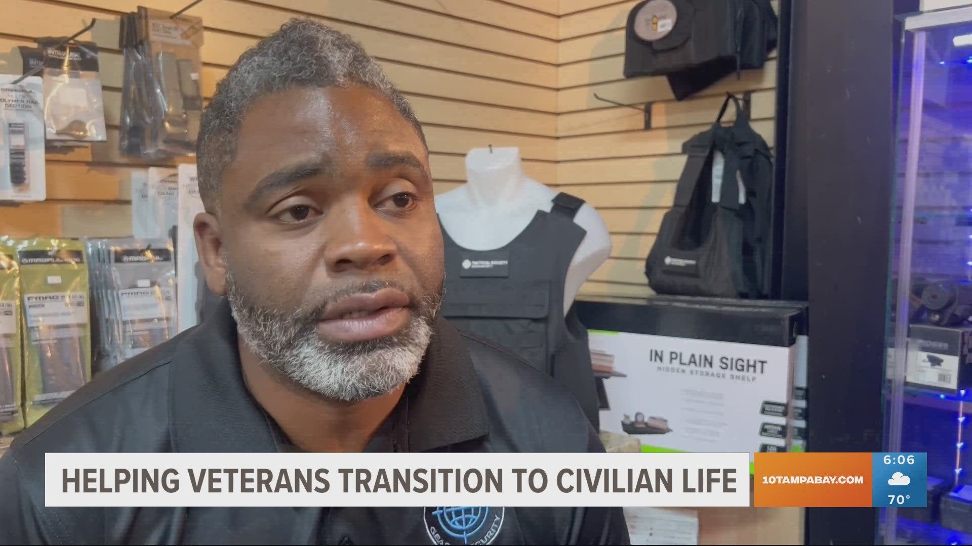 A charity run this weekend spotlights veterans and the difficulties of transitioning to civilian life. We talk to the founder of one of the organizations.