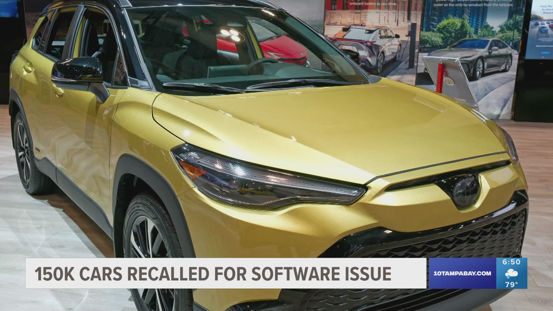 Mercedes-Benz, Toyota and Mazda are all putting out recalls over a software issue.