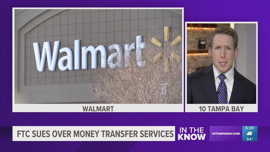 Walmart sued by FTC for scam artists' fraudulent use of money transfer services