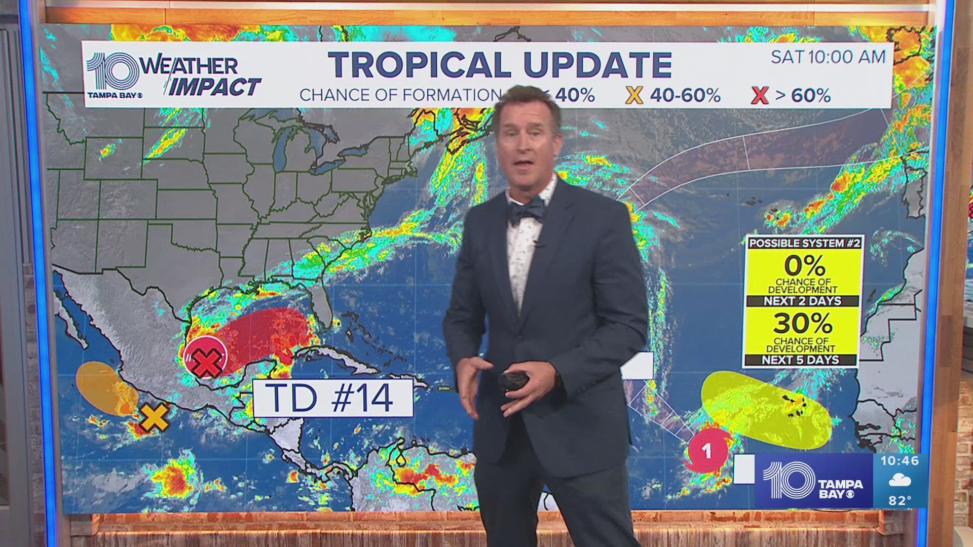 Meteorologist Mike Prangley prepares us for yet another tropical system moving toward Florida next week.