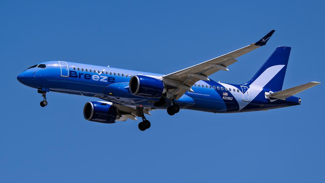 Breeze Airways announces new routes at Tampa International Airport