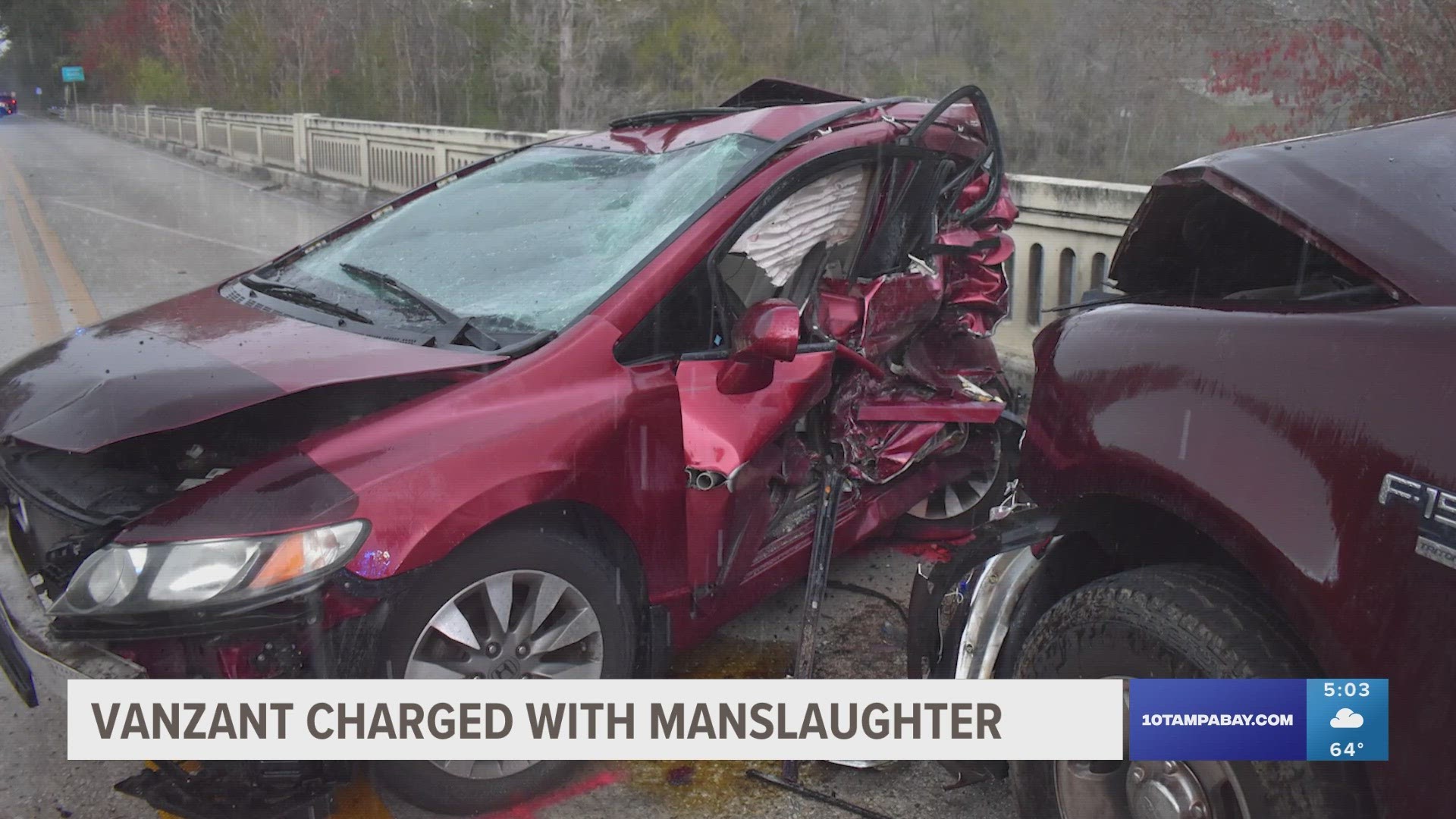 Robert Vanzant, who was driving under the influence, was passing traffic on the shoulder before the crash, troopers said.