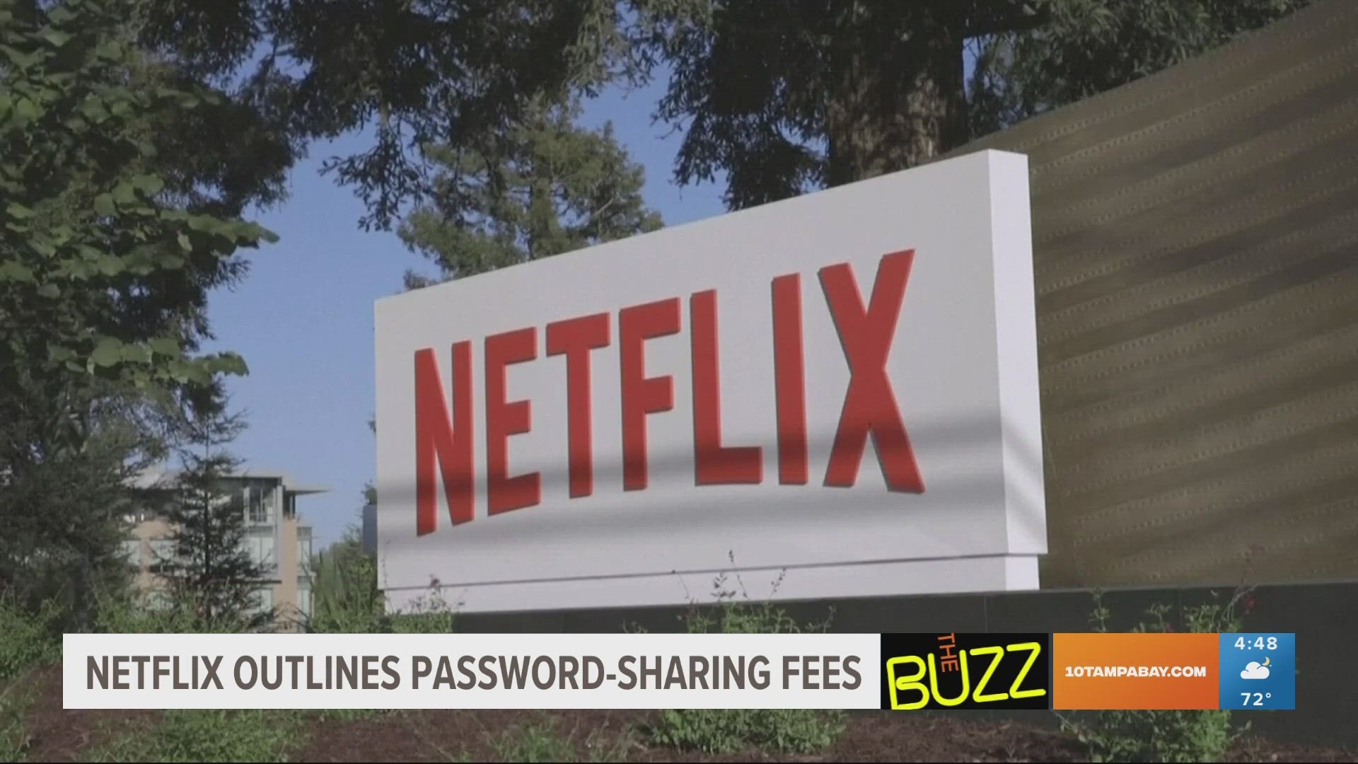 Netflix will charge an extra $8 monthly to subscribers who share