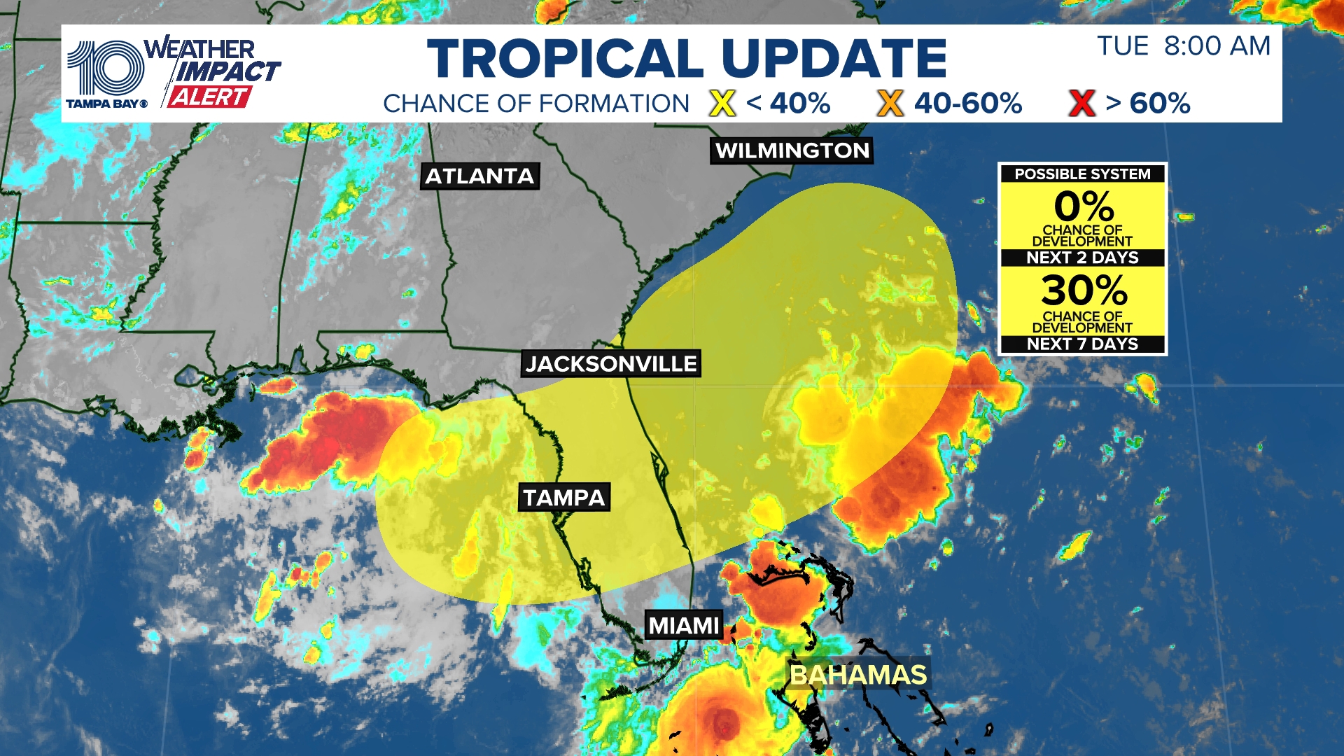 Tropical disturbance could develop in Florida over 4th of July weekend ...