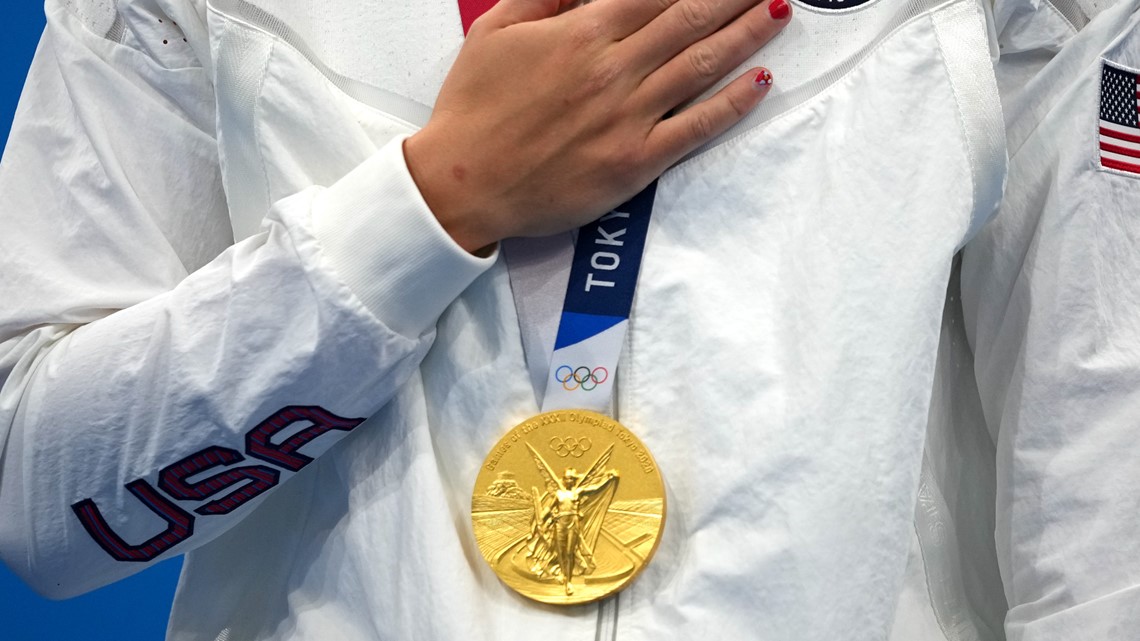 How much are the gold, silver, bronze Olympic medals worth?