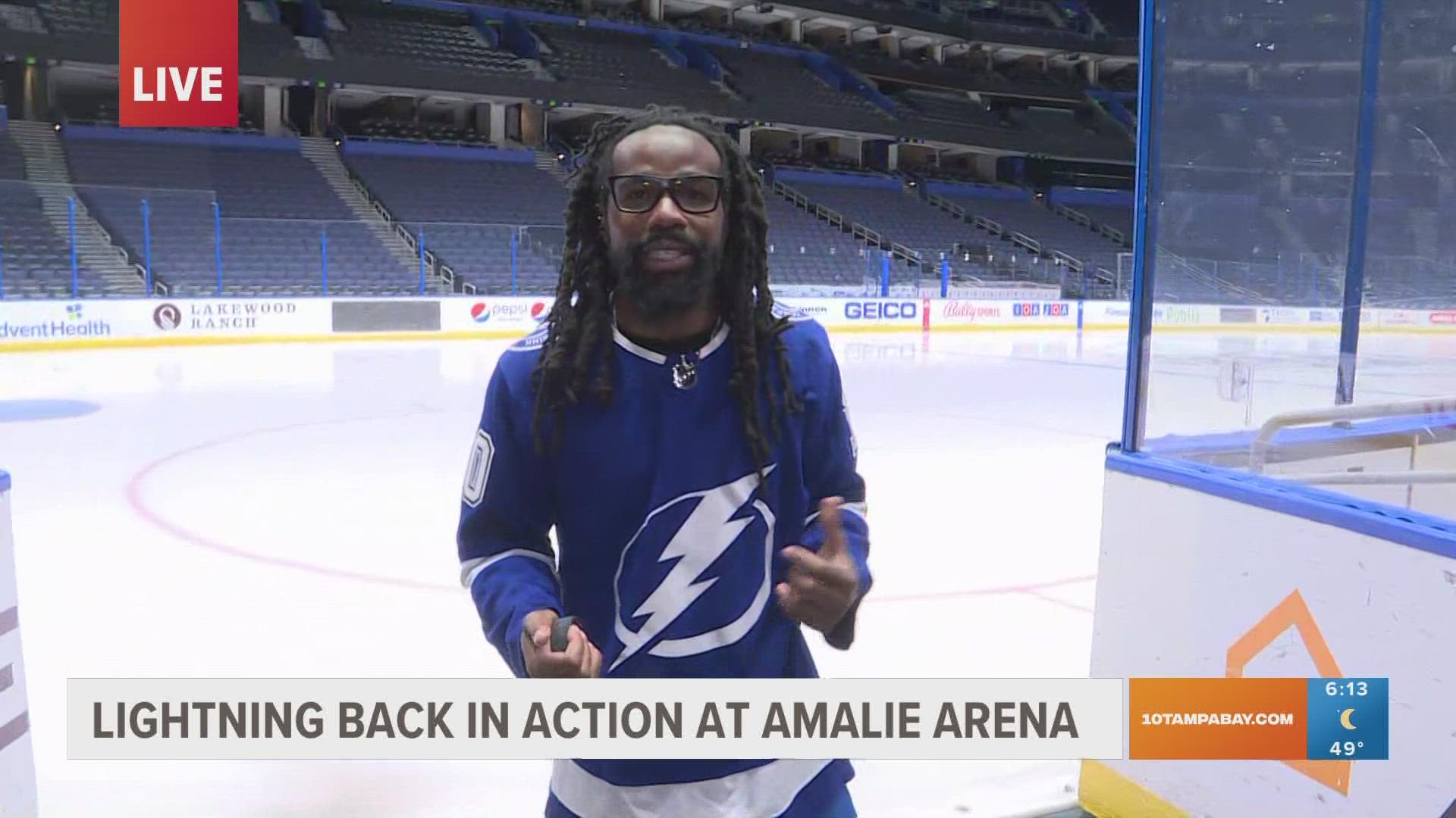 The Tampa Bay Lightning will take on the Montreal Canadiens Wednesday night at Amalie Arena.