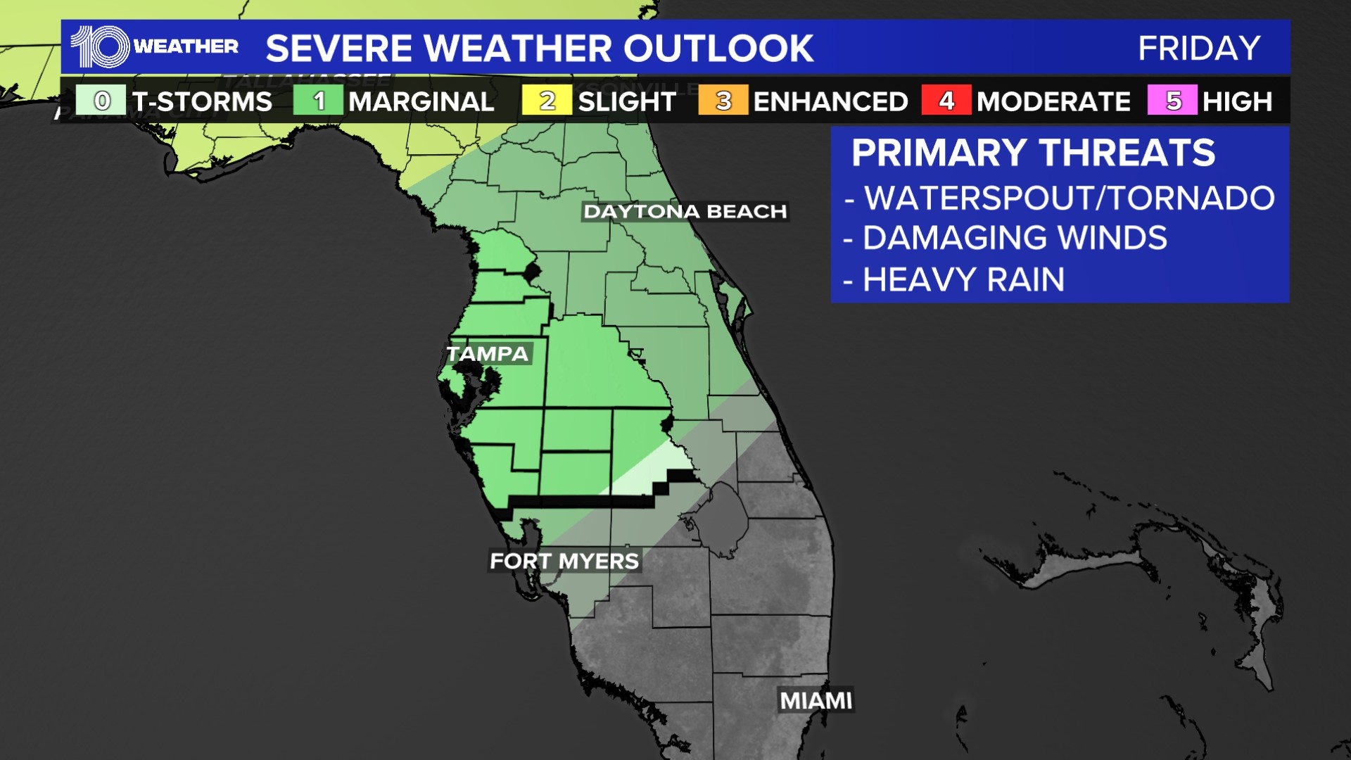 Severe weather forecast: Tampa Bay area forecast, storm timeline | wtsp.com