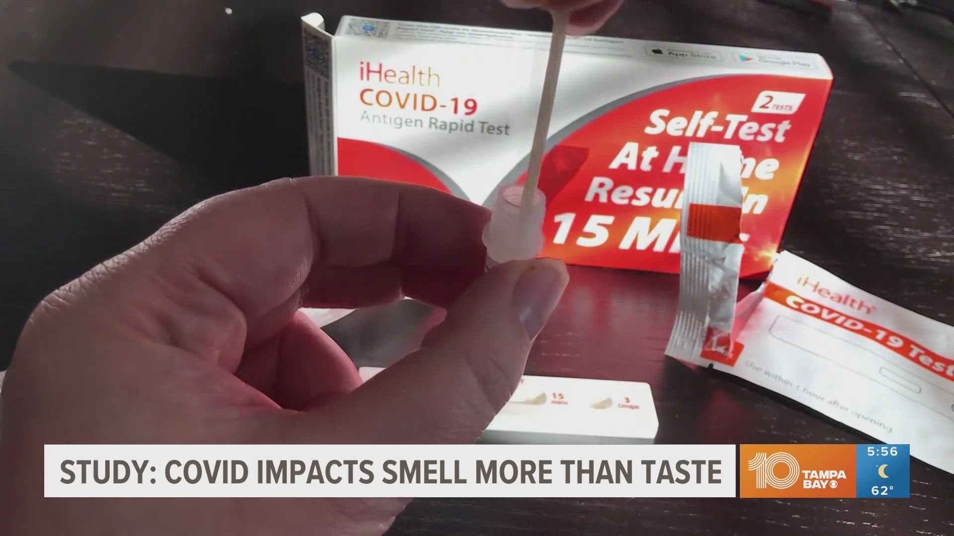 A new study says many people who are reporting a loss of taste after recovering from COVID are actually experiencing a loss of smell.