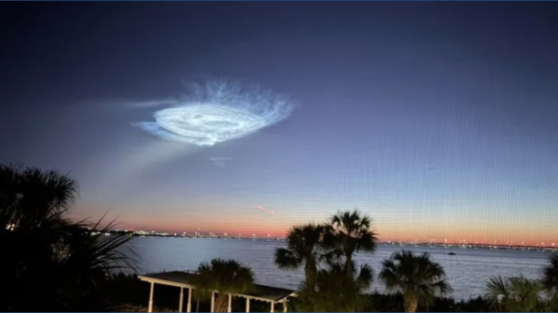 What was that glowing cloud over Tampa Bay this morning? | wtsp.com