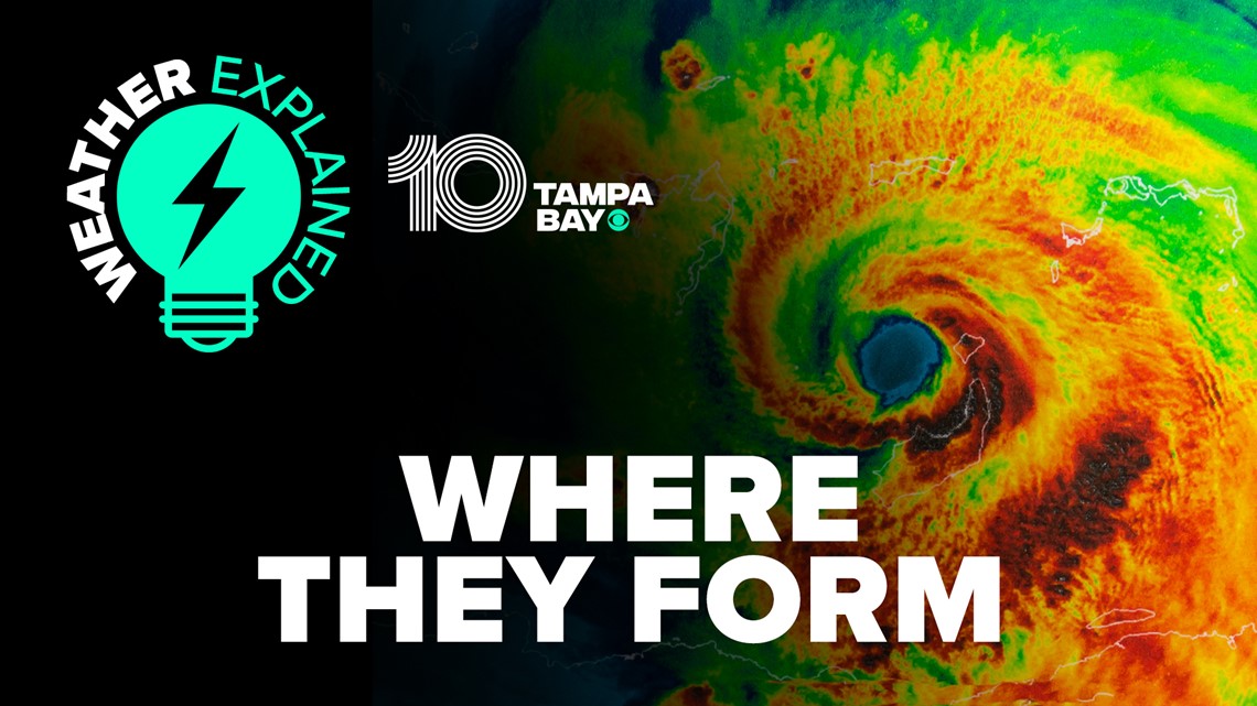 Where do hurricanes usually originate?