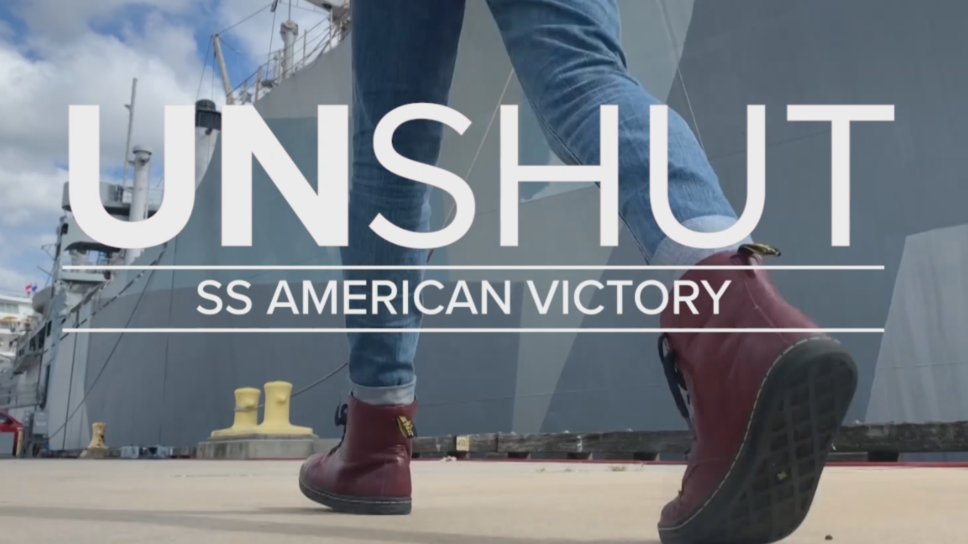 UnShut - A new series where 10News Digital unlocks doors you just can't get into. In this episode, we get access to restricted areas aboard the SS American Victory.