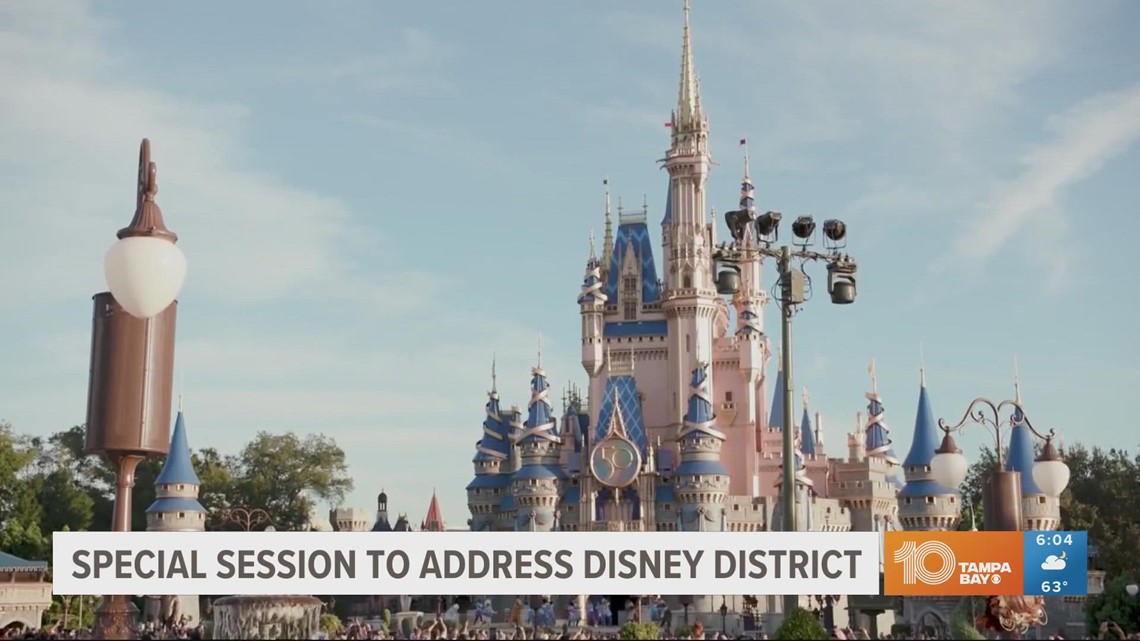 Special session for Disney's Reedy Creek district to begin Monday