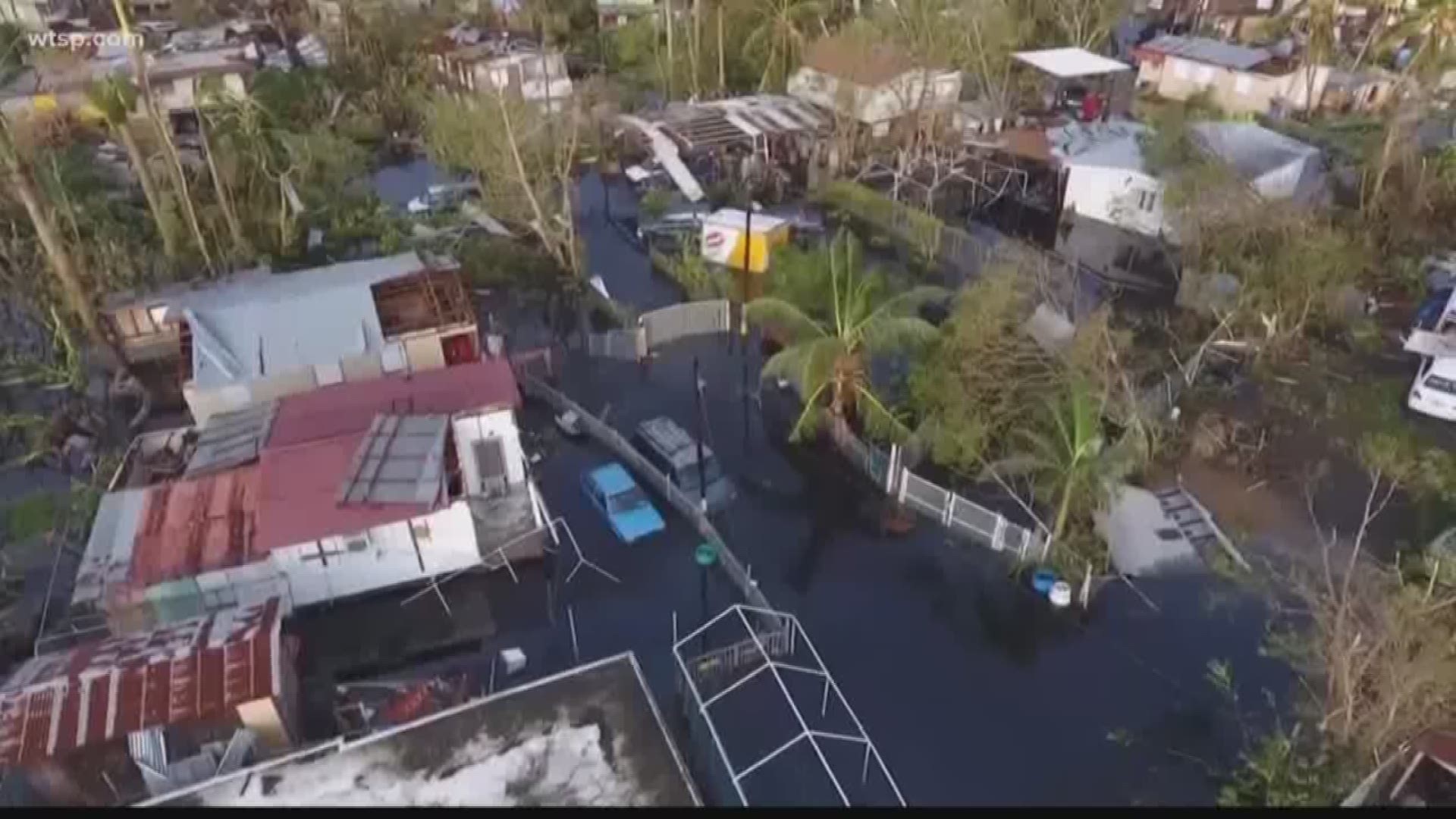 Puerto Rico does not need another tropical system.

"I already know that many places ran out of water, so there’s no water, there are very long lines at the gas stations and the Doppler (radar) out of Puerto Rico, it is not working," Jeannie Calderin said.

Calderin is the president and founder of Somos Puerto Rico Tampa. She's made it her mission to help families who relocated to the Tampa Bay area after Hurricane Maria.
