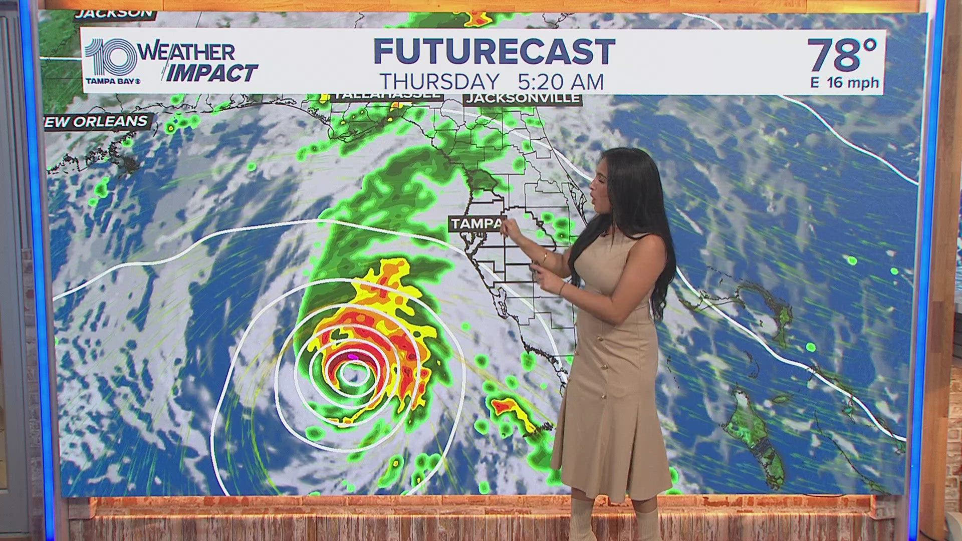 The Bay area may experience some of Rafael's rains and winds Wednesday into Thursday, but they won't have a major impact on our area.