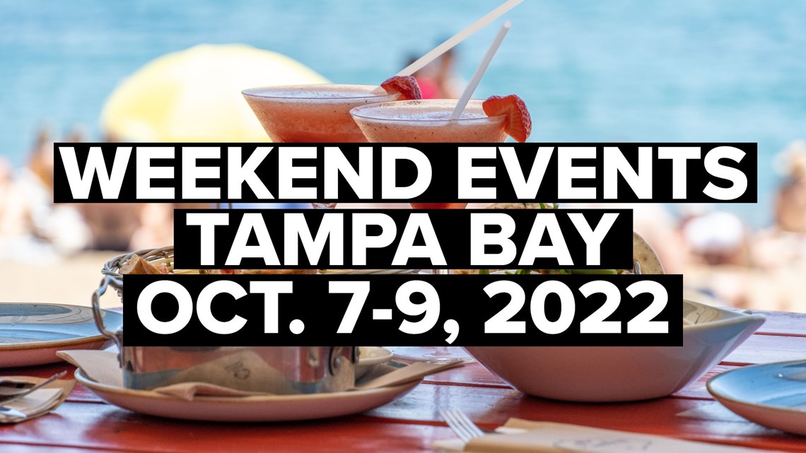 Weekend events: What's happening around Tampa Bay from Oct. 7-9
