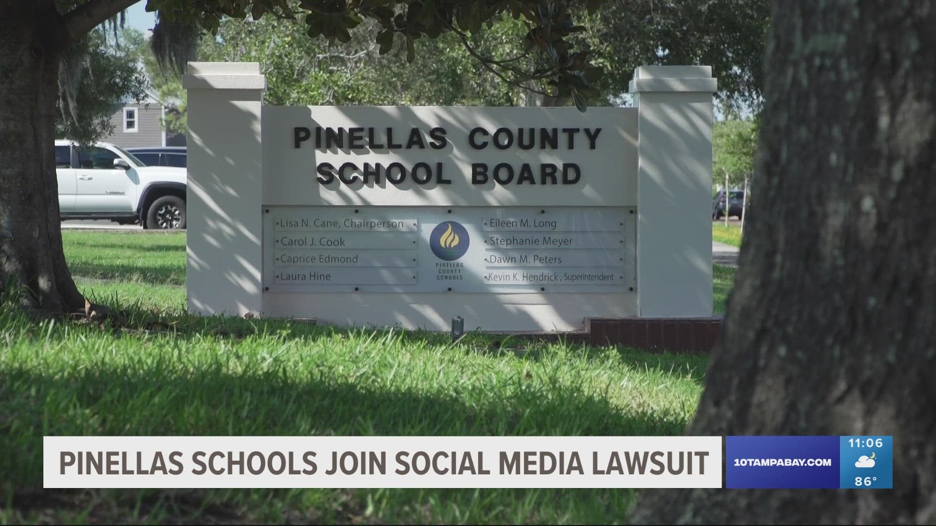 Members with the Pinellas County school board voted in favor of joining a multi-district lawsuit to sue companies like Meta, TikTok, Snapchat and YouTube.