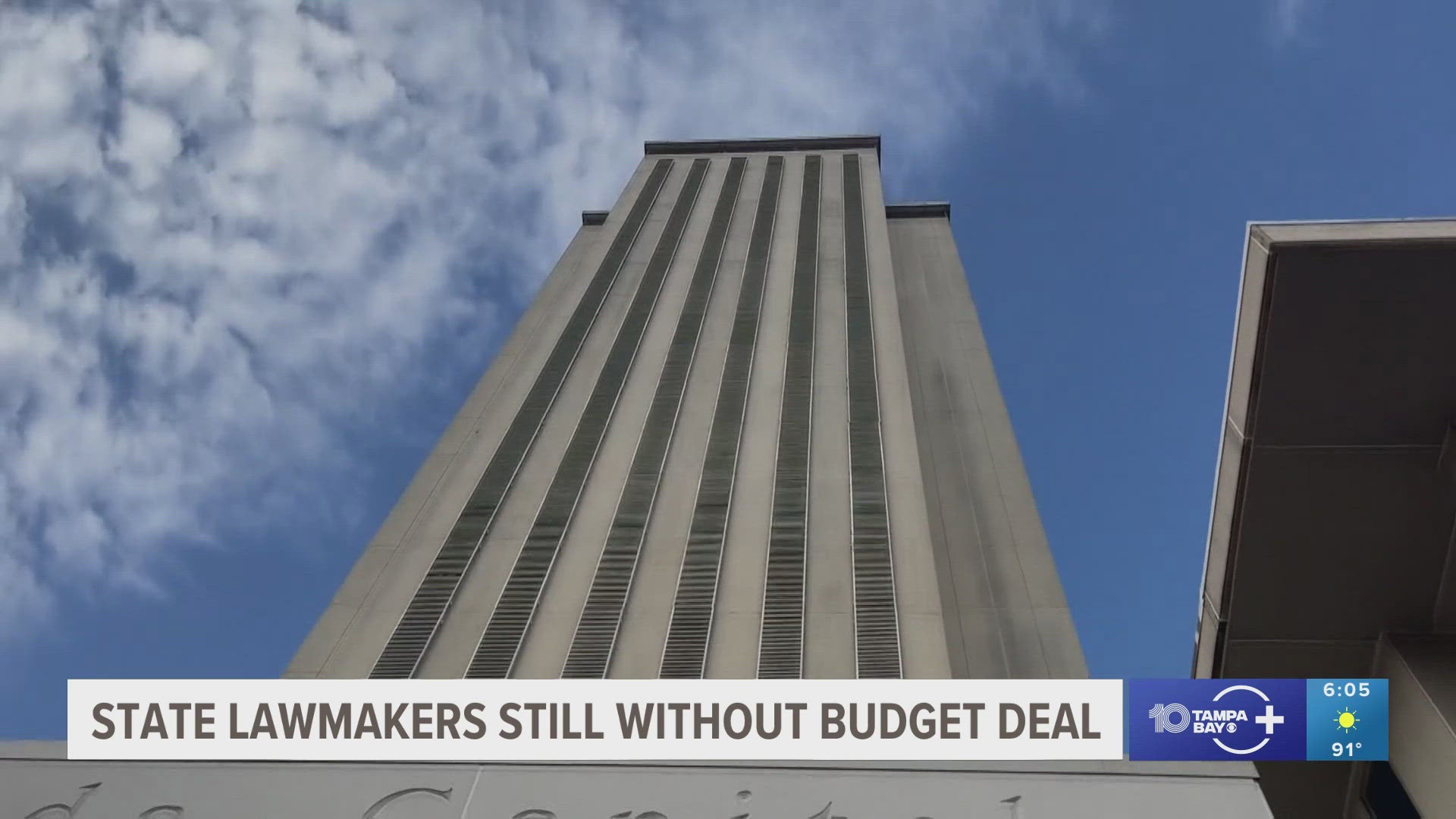 Florida lawmakers won't return to the Capitol this week, as the budget impasse inches closer to a shutdown deadline.