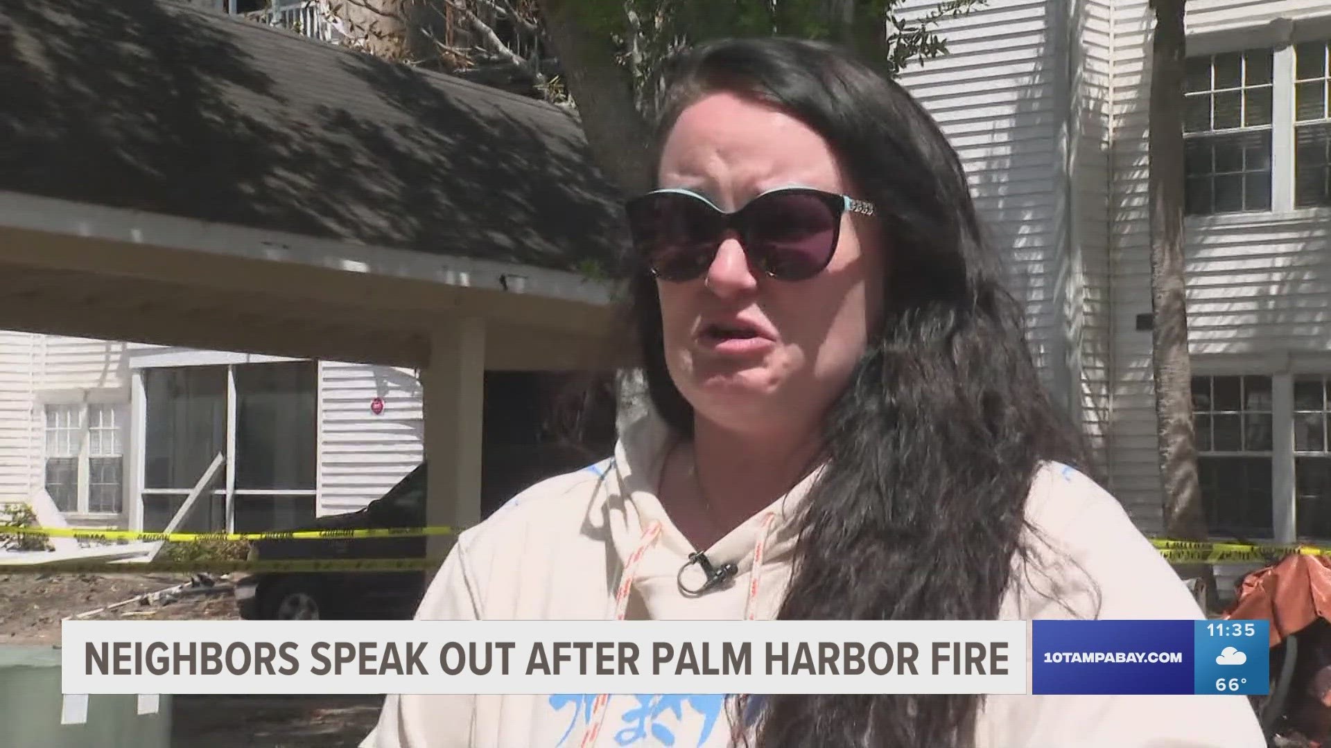 The cause of the fire is still being investigated by the Palm Harbor Fire Rescue.