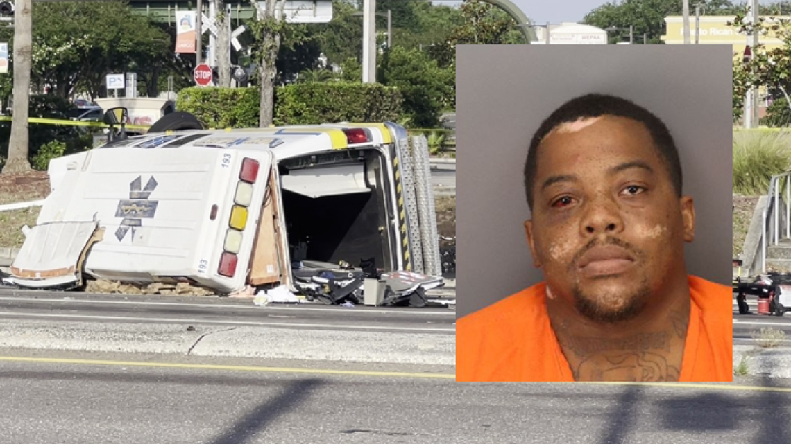 Man charged with DUI in serious ambulance crash in Largo - Vimarsana News
