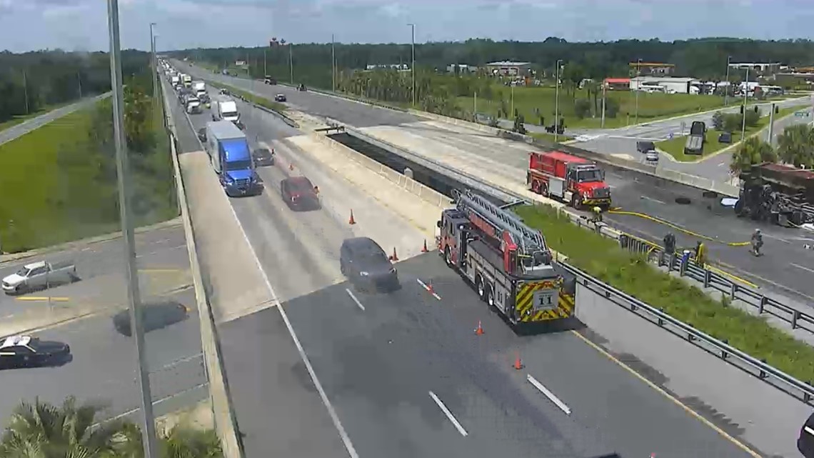 All SB lanes of I-75 north of Tampa reopen after deadly crash | wtsp.com