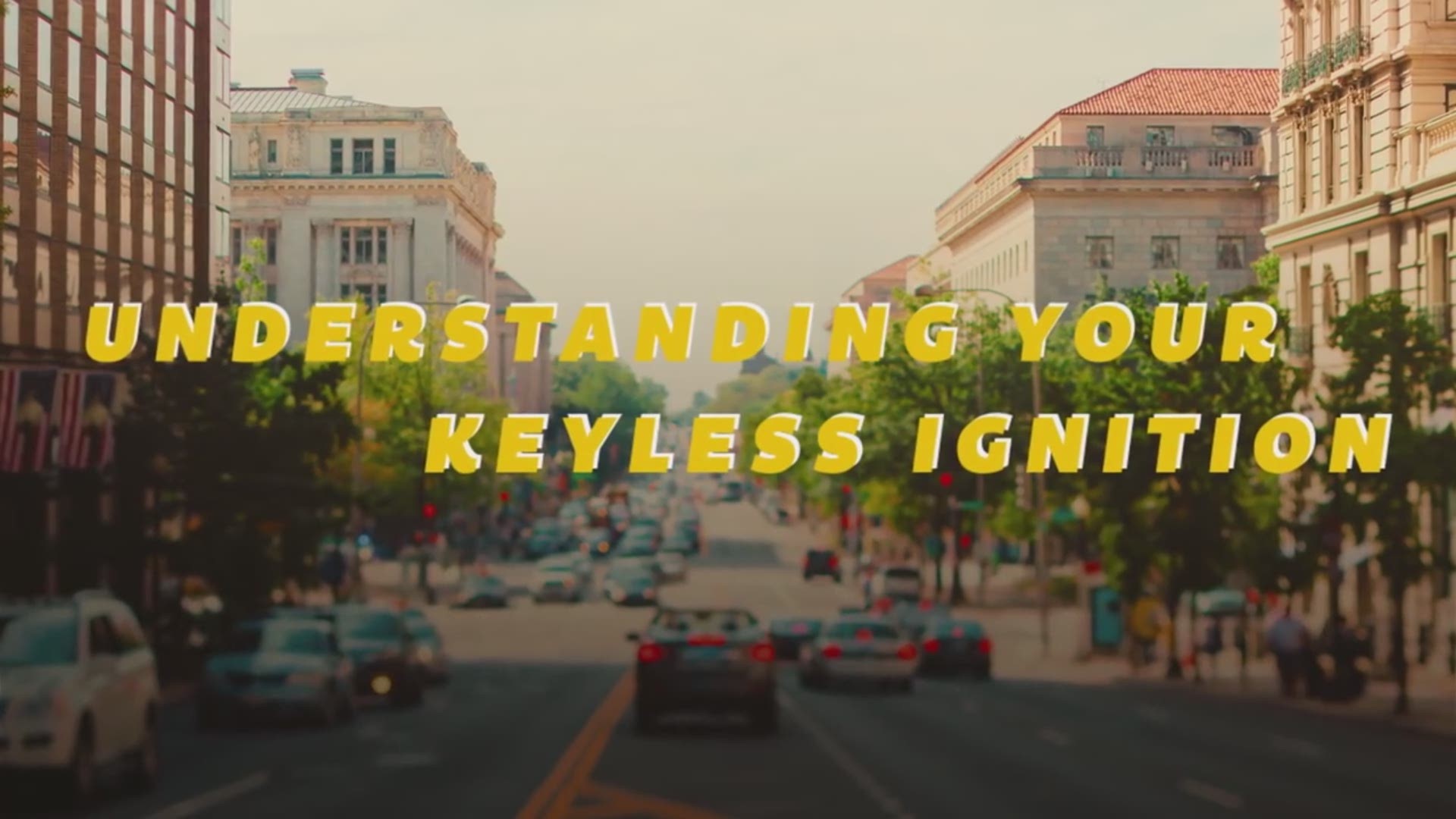 The National Highway Traffic Safety Administration put out this video about using keyless ignition safely.