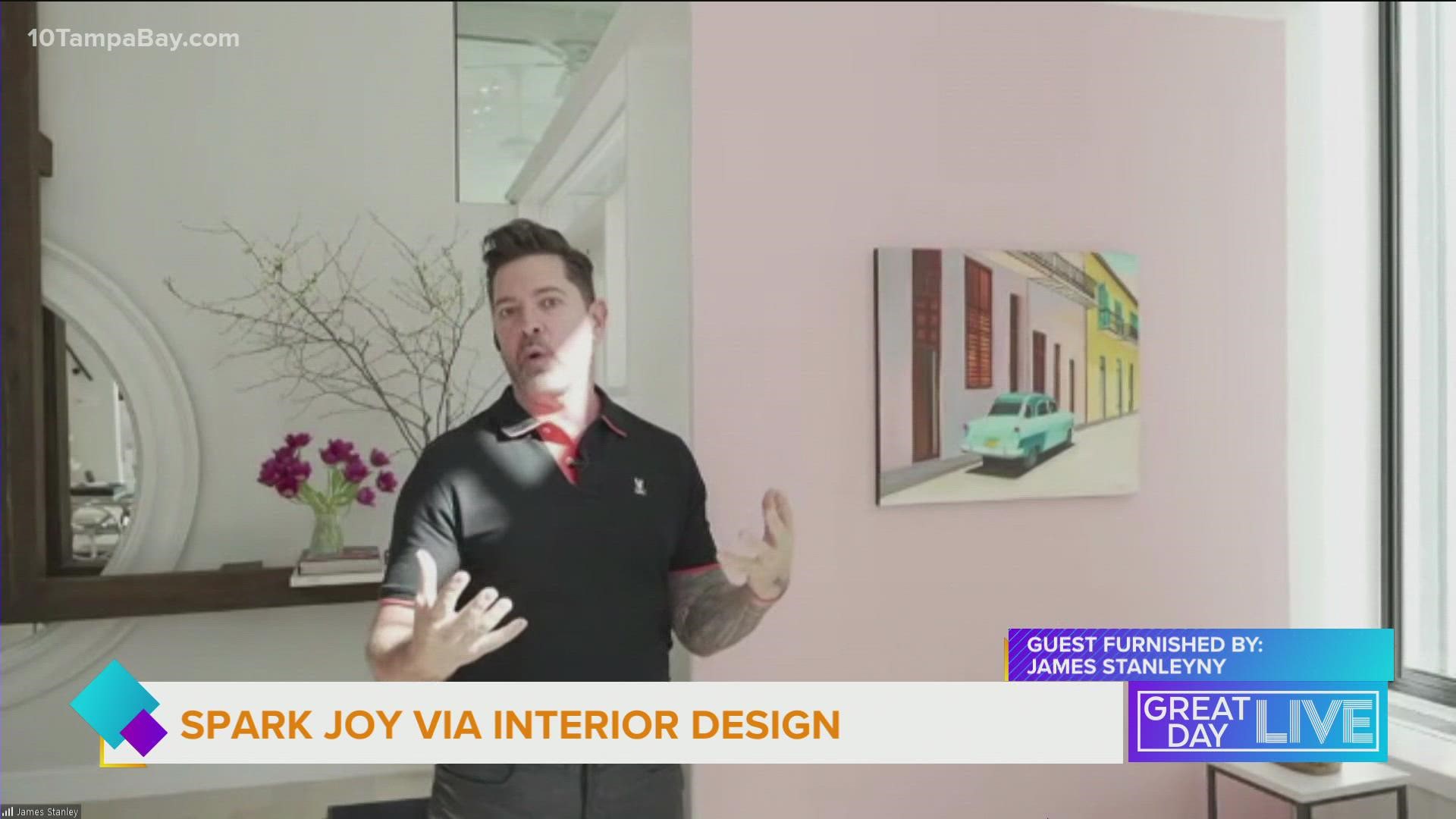 Use paint, lighting, art, texture, and accessories to spark joy in your space.