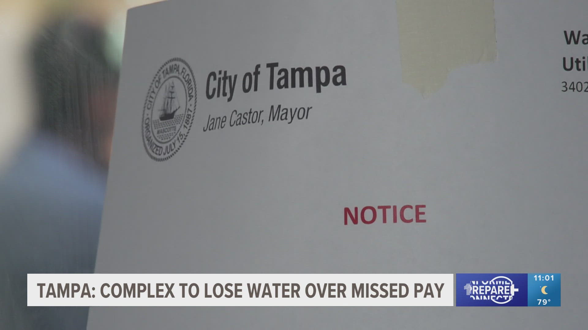 Utility services may be cut off by May 21 unless the property owner pays back, the city stated.