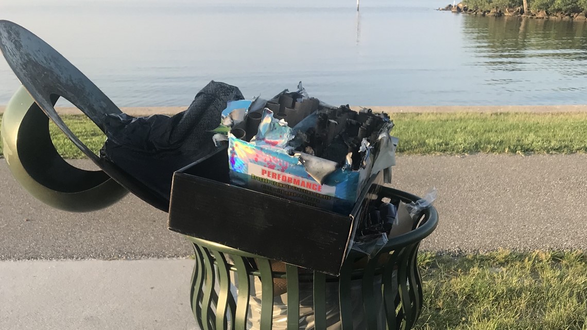 2,000 pounds of July 4th trash picked up on Davis Islands