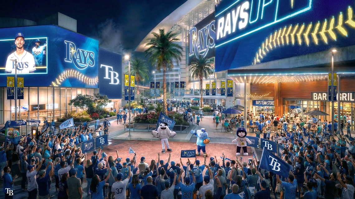 Rays release renderings of new Tampa ballpark proposed at Hillsborough College