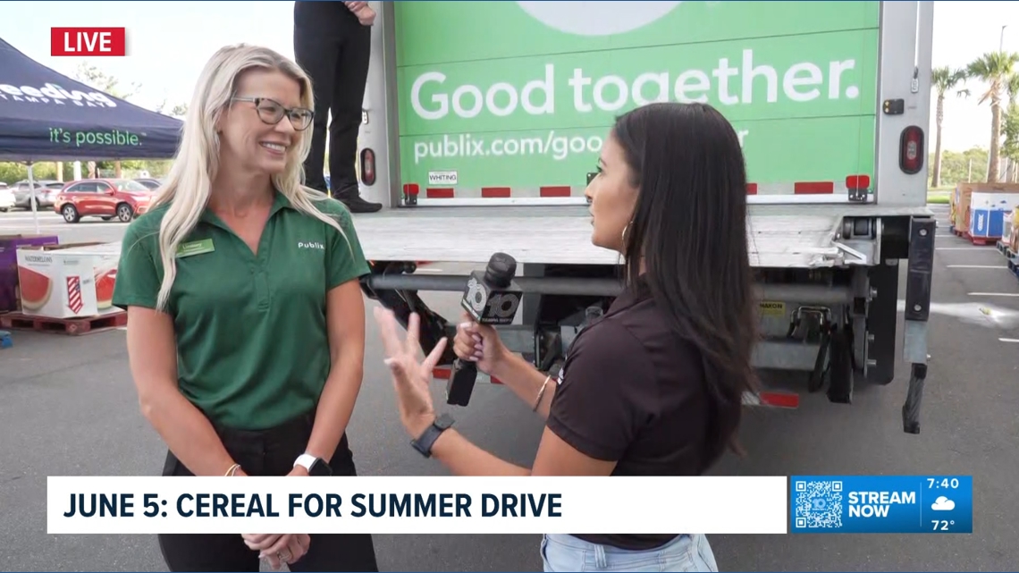 Publix joins in on Cereal for Summer at Feeding Tampa Bay