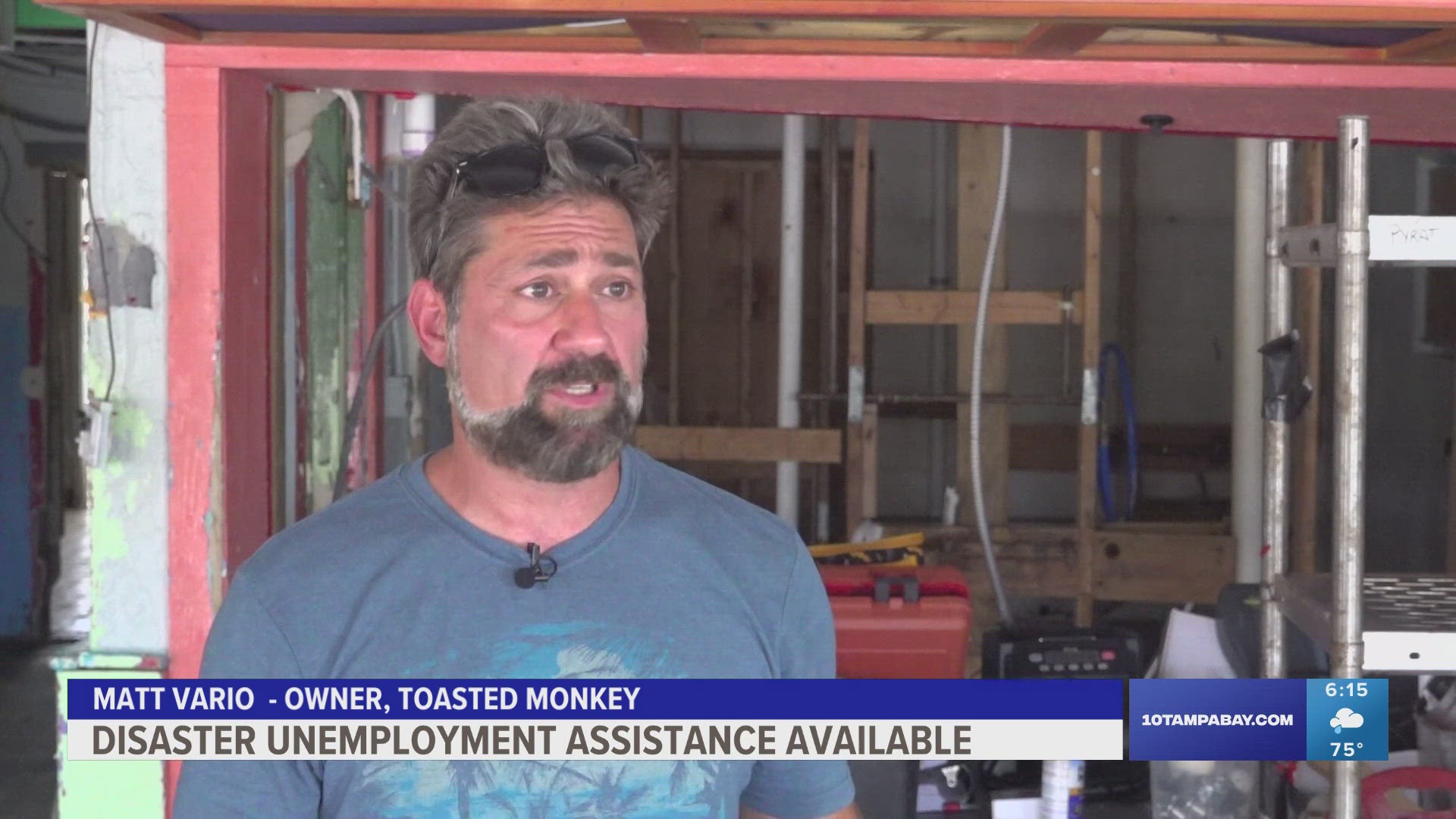 Assistance is available for people whose employment was lost or interrupted due to the storm.