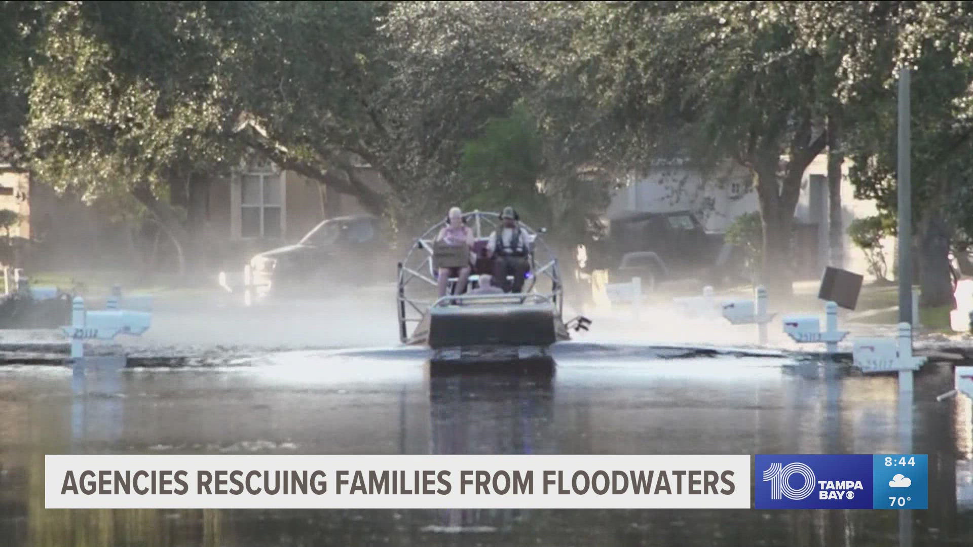 Waters continued to rise days after Milton in some areas of Florida.