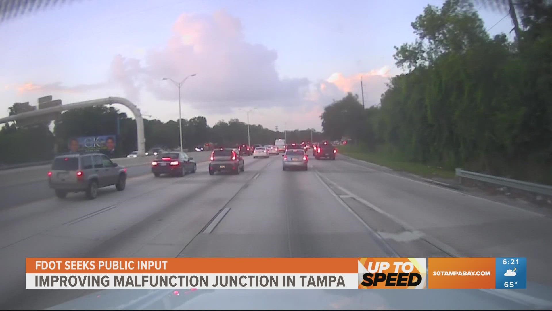 Safety improvements could be coming to the very busy I-275 and I-4 interchange in Tampa. FDOT wants public input on its latest $224 million project.
