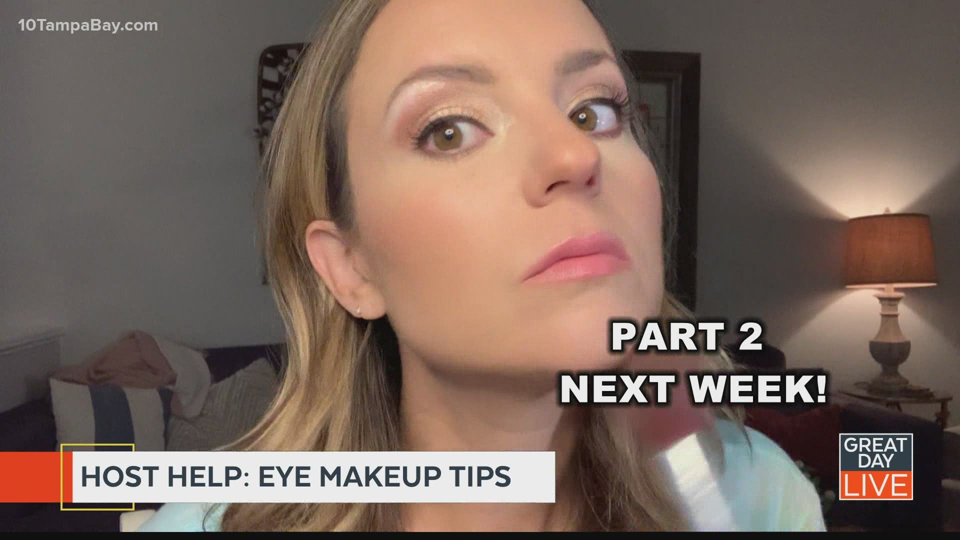 Host Help: Makeup tips to help your eyes pop