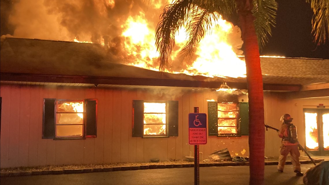 Clubhouse at Lakeland mobile home community catches fire - Vimarsana News