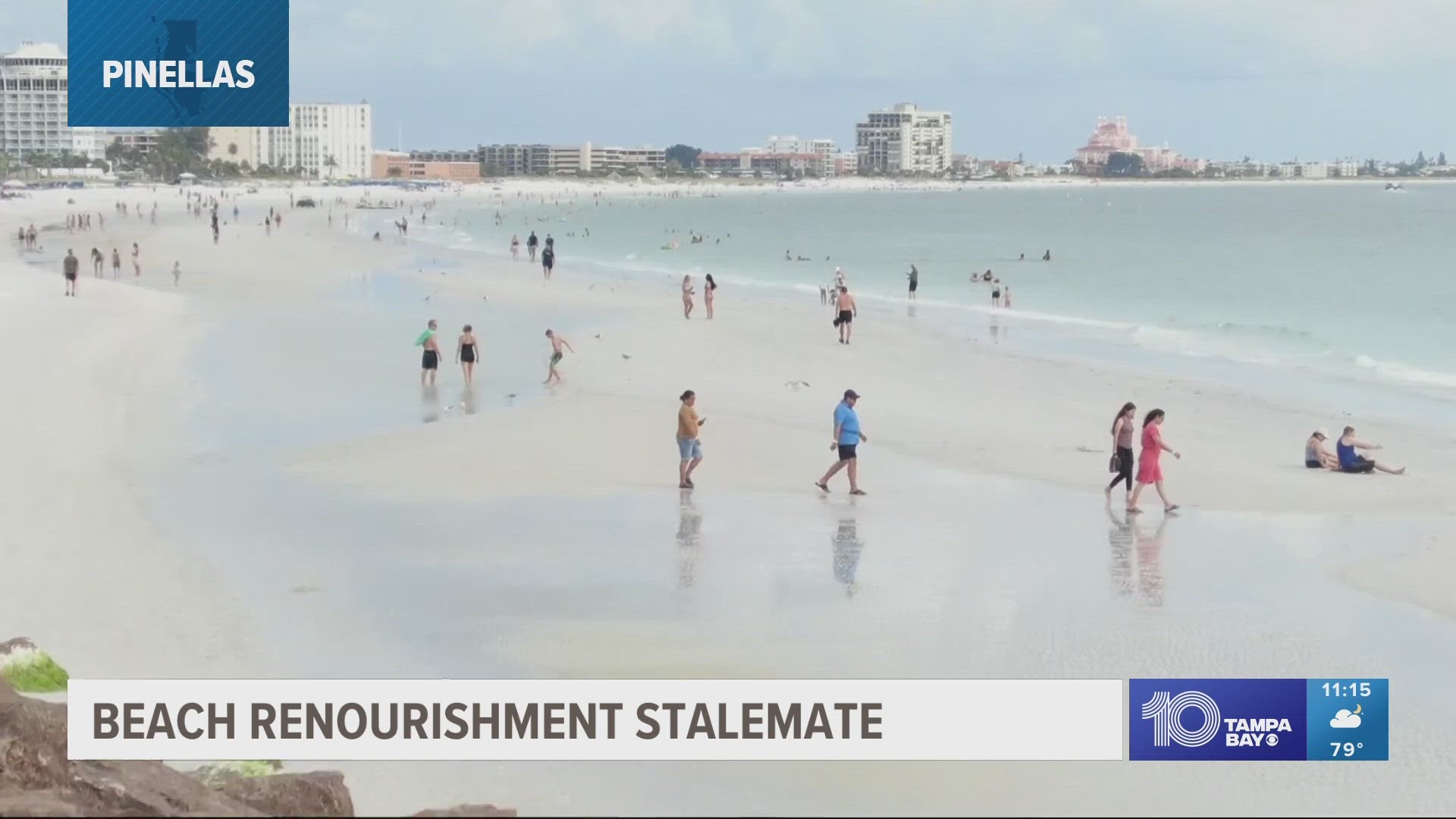 The Army Corps of Engineers changed its requirements for beach renourishment projects.