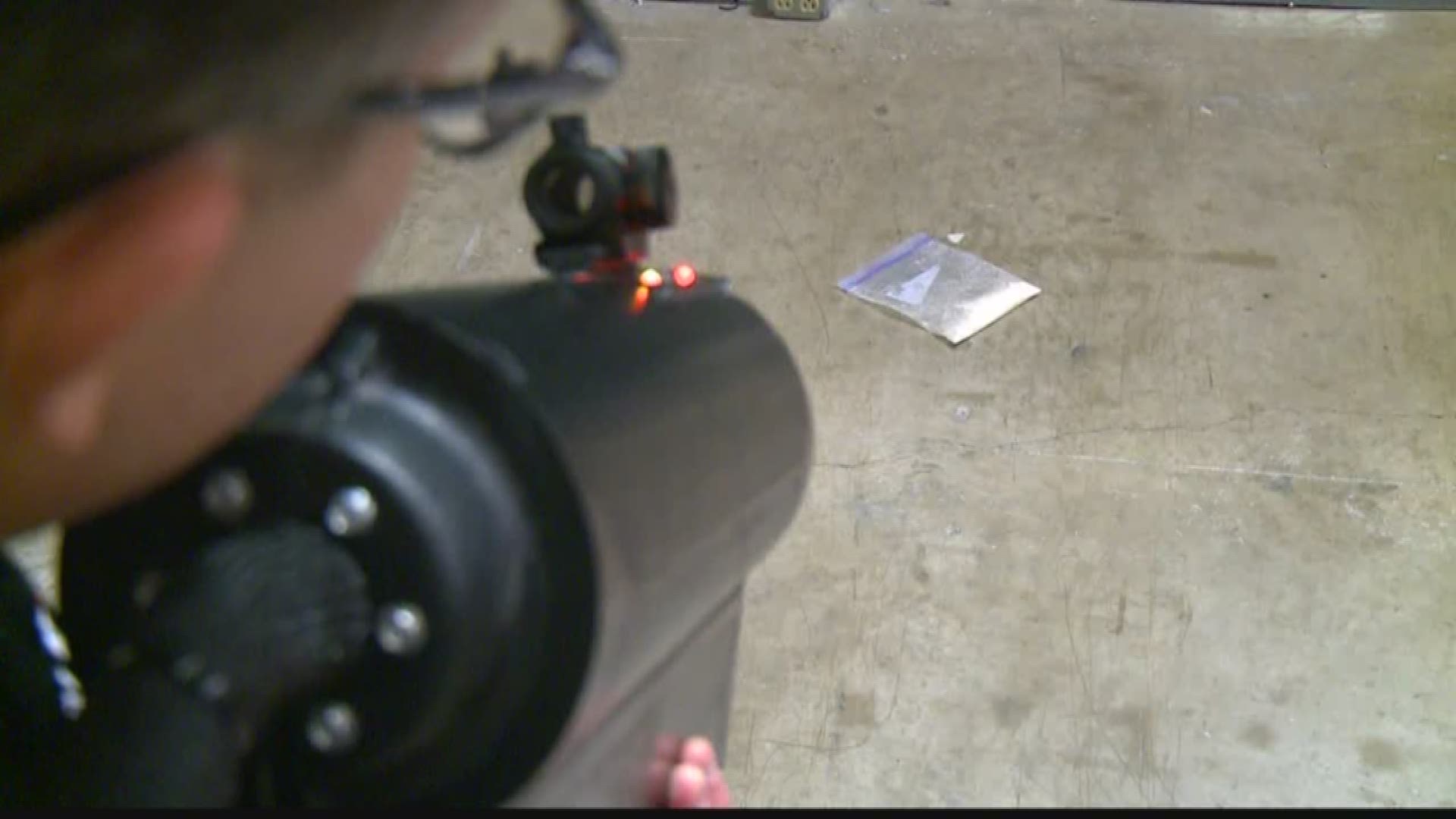A defense contractor says its invention may save law enforcement lives.